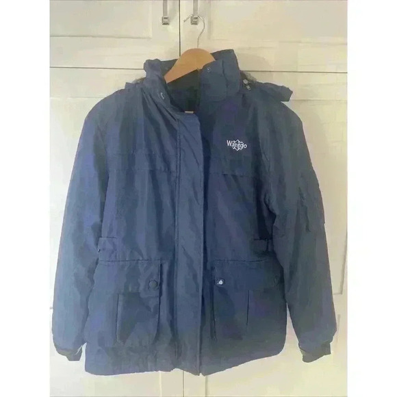 Wantdo Jackets & Blazers - Wantdo Women's Waterproof Ski Jacket Hooded Snow Coat Size Small Navy